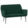 vidaXL Bankje 108x79x79 cm fluweel donkergroen