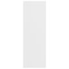 vidaXL Schoenenrek 54x34x100,5 cm bewerkt hout wit