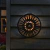 Luxform Tuinwandornament Sun solar LED