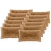 vidaXL Kussen met kussen HEERLEN 12 st Taupe PV Fleece