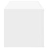 vidaXL TV Wandkast Wandgemonteerd Wit 98 x 31 x 29,5 cm Bewerkt hout