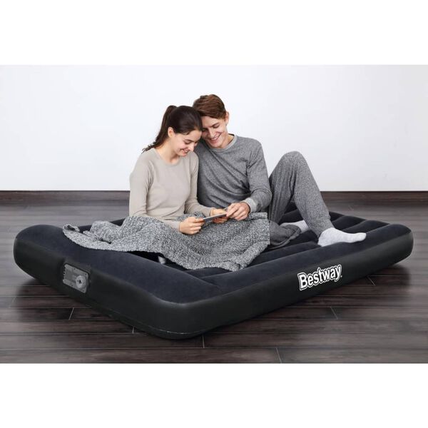 Bestway Luchtbed Aeroluxe 2-persoons met ingebouwde pomp zwart