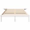 vidaXL Bedframe Wit 140 x 190 cm Massief grenenhout