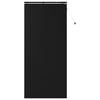 vidaXL Jaloezie Zwart 115 x 250 cm 35 mm Massief Paulowniahout