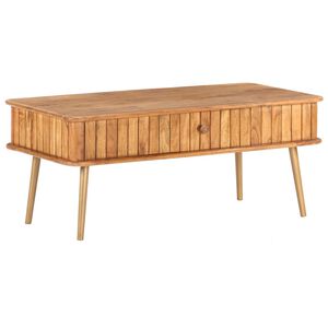 vidaXL Salontafel 100x50x40 cm massief acaciahout