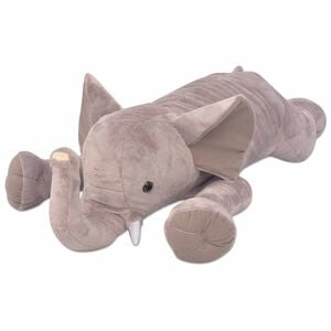 vidaXL Knuffelbeest olifant XXL 95 cm