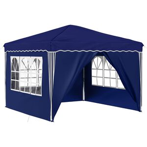 vidaXL Pop-up partytent 288 x 288 x 245 cm Blauw Oxford Stof