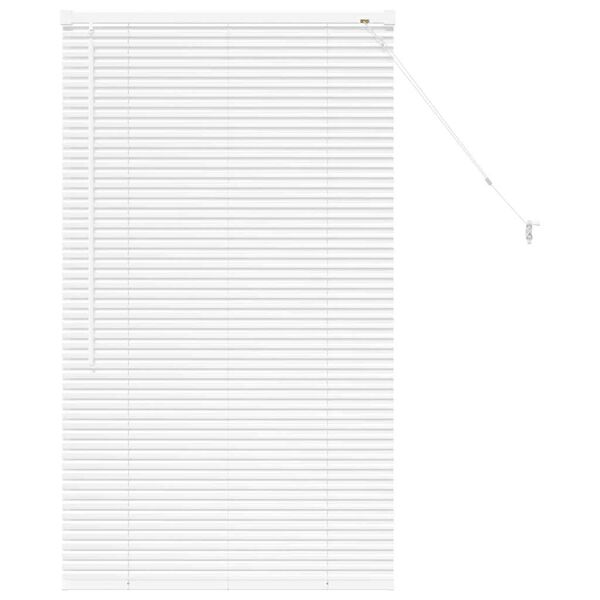 vidaXL Venetiaanse Jaloezie&euml;n Wit 130 x 70 cm Aluminium