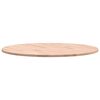 vidaXL Tafelblad rond &Oslash;70x1,5 cm massief beukenhout