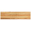 vidaXL Traptreden 12 st 100x25x2 cm massief eikenhout lichtbruin