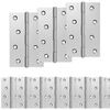 vidaXL Scharnier 24 st 89 x 54 x 5 mm zilver Staal