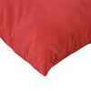 vidaXL Bankkussens 4 st 60x60 cm stof rood