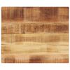 vidaXL Tafelblad rechthoekig 60x50x3,8 cm massief ruw mangohout