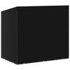 vidaXL Schommelbankhoes met 10 oogjes en 2 ritsen 255x145x170 cm