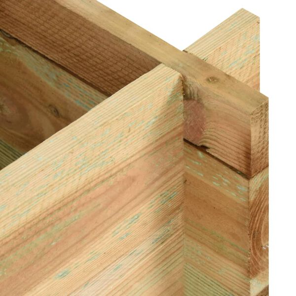 vidaXL Plantenbak 40 cm geïmpregneerd grenenhout