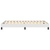 vidaXL Boxspring bed kunstleer wit 120x200 cm