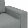 vidaXL Fauteuil 60 cm stof lichtgrijs