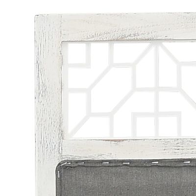 vidaXL Kamerscherm met 6 panelen 210x165 cm stof grijs