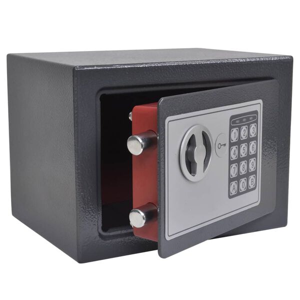 vidaXL Kluis digitaal elektronisch 23x17x17 cm