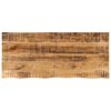 vidaXL Tafelblad met natuurlijke rand 140x60x3,8 cm massief mangohout
