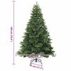 vidaXL Kunstkerstboom met 300 LED met standaard Groen 180 cm PE en PVC