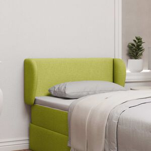 vidaXL Hoofdbord oor Groen 40 x 23 x 6 cm Stof