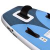 vidaXL Stand Up Paddleboardset opblaasbaar 300x76x10 cm zeeblauw