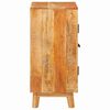 vidaXL Opslagkasten met plank Bruin 55 x 35 x 75 cm Massief Mango Hout