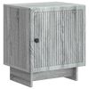 vidaXL Nachtkastje Grijs sonoma 43 x 34,5 x 50 cm Bewerkt hout