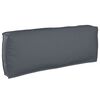vidaXL Kussen Oxford Stof Antraciet 120 x 40 x 12 cm