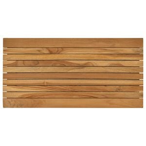 vidaXL Tafelblad 80 x 40 x 3,5 cm Rechthoekig Massief Teakhout Naturel