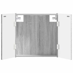 vidaXL Dartbord Kabinet DELFT Grijs Sonoma 52,5 x 10,5 x 53,5 cm