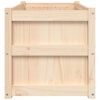 vidaXL Plantenbak 90x50x50 cm massief grenenhout