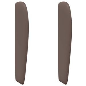 vidaXL Hoofdbord oor Tan PVC