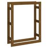 vidaXL Haardhoutrek 80x25x100 cm massief grenenhout honingbruin