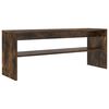vidaXL TV-kast 100 x 30 x 40 cm Gerookt eiken Bewerkt hout