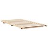 vidaXL Bedframe Bruin 100 x 200 cm Massief grenenhout