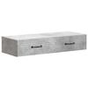vidaXL Wandmontage Zijtafel 87,5 x 34,5 x 17 cm Bewerkt hout
