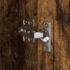vidaXL Badkamer Kast met lade Rook Eik 40 x 30 x 100 cm Bewerkt hout