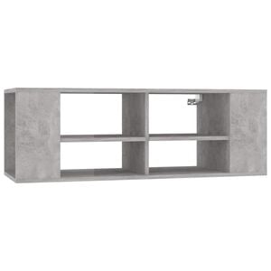 vidaXL Tv-wandmeubel 102x35x35 cm bewerkt hout betongrijs