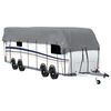 vidaXL Caravan dakbedekking 1000x300 cm vliesvlies grijs