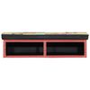 vidaXL TV-kast Multikleur 80 x 30 x 22 cm Bewerkt hout