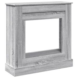 vidaXL Haardombouw 90x30x90 cm bewerkt hout grijs sonoma eikenkleur