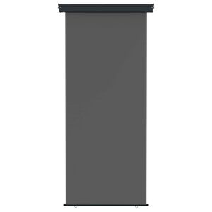 vidaXL Zijscherm Balkon 100% polyester ijzer staal