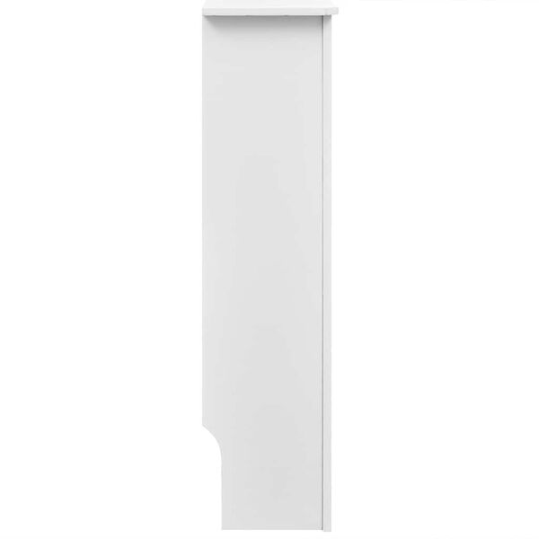 vidaXL Radiatorombouw 152 cm MDF wit