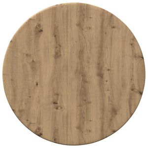 vidaXL Tafelblad artisanaal eikenkleurig 30 x 30 x 1,5 cm Bewerkt hout