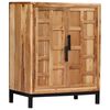 vidaXL Dressoir 60x35x76 cm massief acaciahout bruin