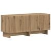 vidaXL Tv-meubel Artisanaal eiken Bewerkt hout