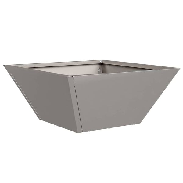 vidaXL Tuin Bloempot 5 pcs Roestig 35 x 35 x 15 cm Cortenstaal