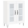 vidaXL Dressoir 69,5x34x90 cm bewerkt hout wit